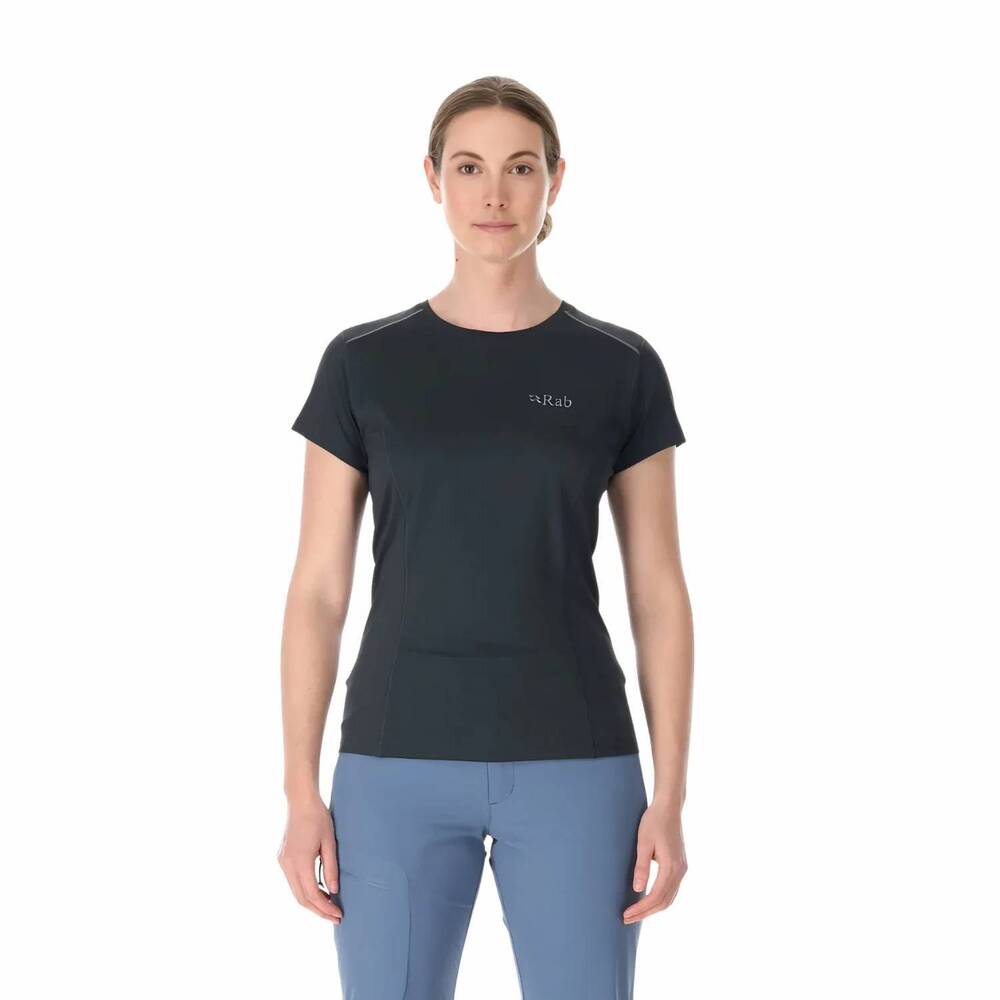 NEW RAB women's forge tee in beluga